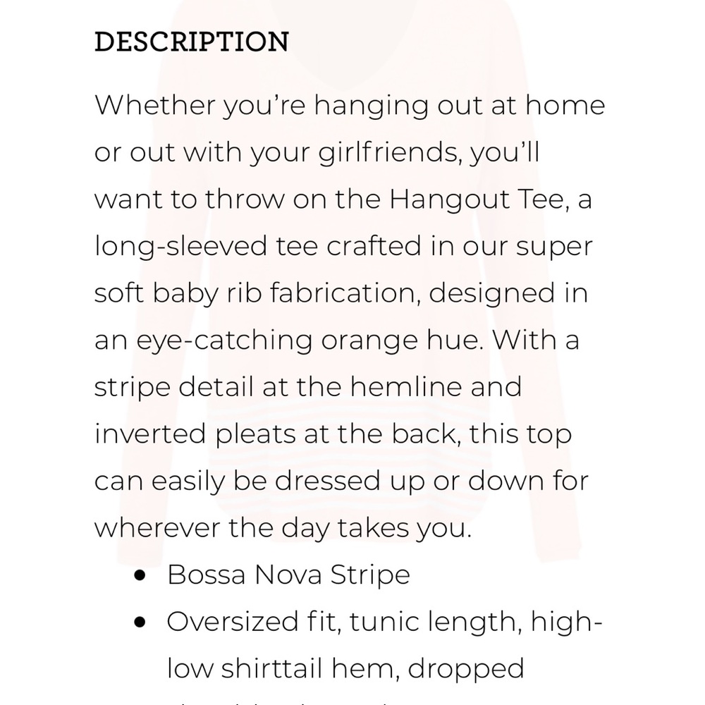 Cabi hangout tee - small - Picture 3 of 3